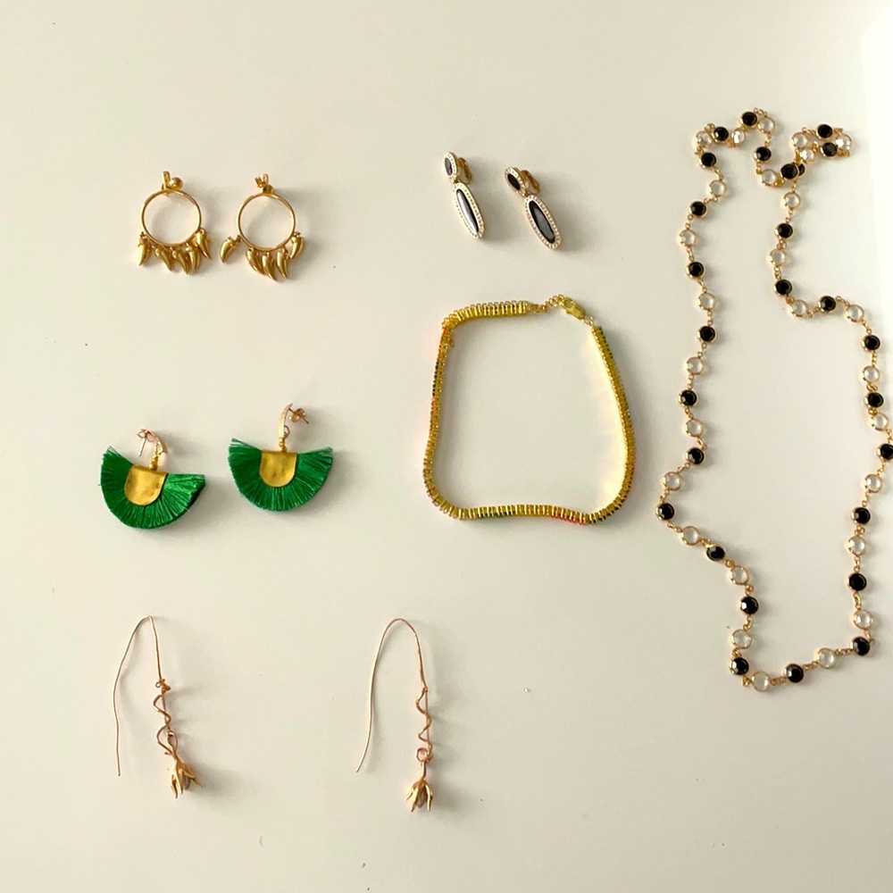 Earrings Necklace Bundle
